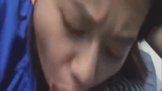 Hana eat her brother cum